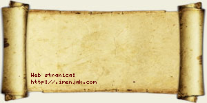 Bojana Jović vizit kartica